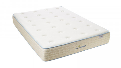 Matelas Mémoire De Forme 180X200cm - Mousse HR Soja Naturel - Epaisseur ...